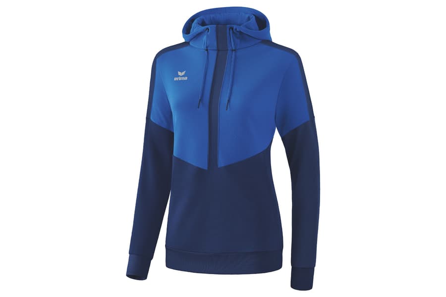 Damen Kapuzenpullover erima Squad, Gr. 38
